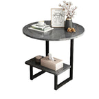 Coffee Table Modern Minimalist Creative Small Table Double-layer Sofa Cabinet