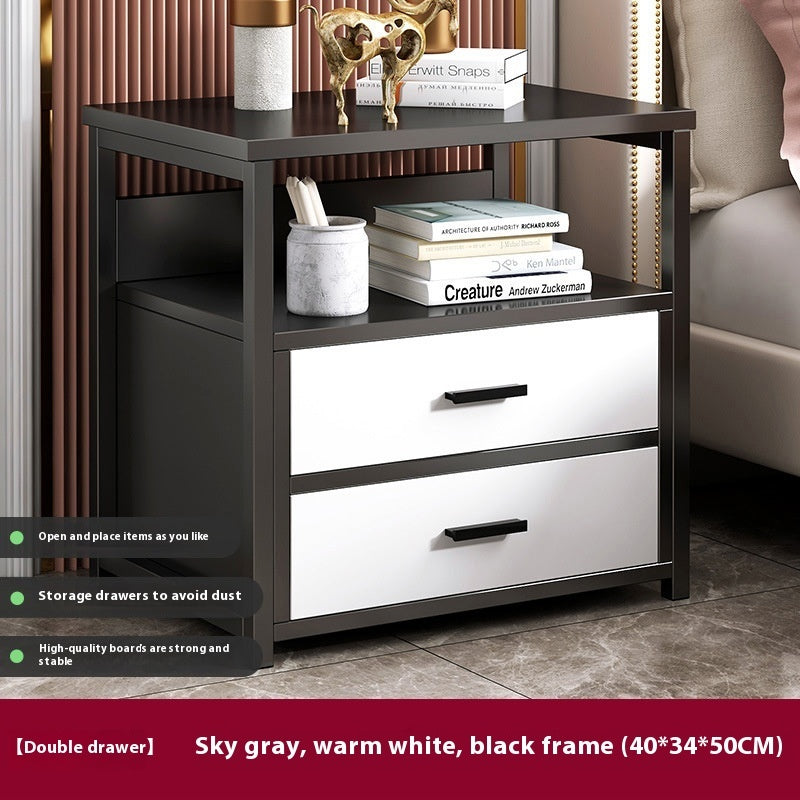 Multifunctional Bedroom Bedside Table Minimalist Bedside Storage Storage Cabinet