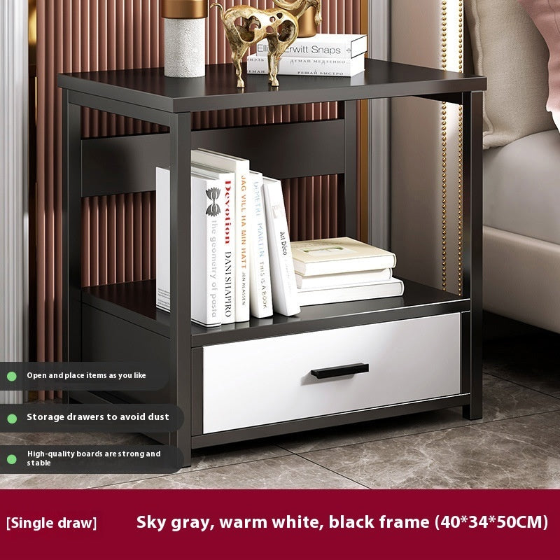 Multifunctional Bedroom Bedside Table Minimalist Bedside Storage Storage Cabinet